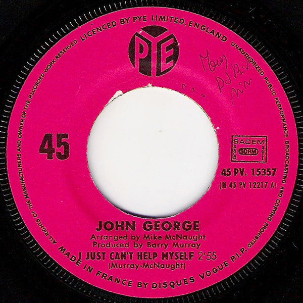 John George - Ich kann einfach nicht helfen 13468