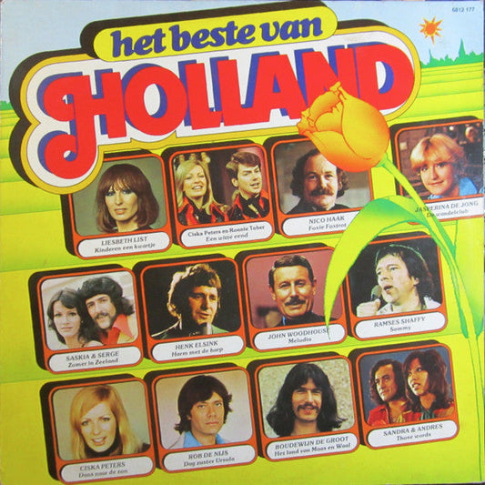 Various - De Zonnebril Van De Opticiën / Het Beste Van Holland (LP)