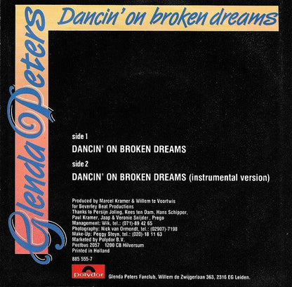 Glenda Peters – Dancin‘ On Broken Dreams 33400