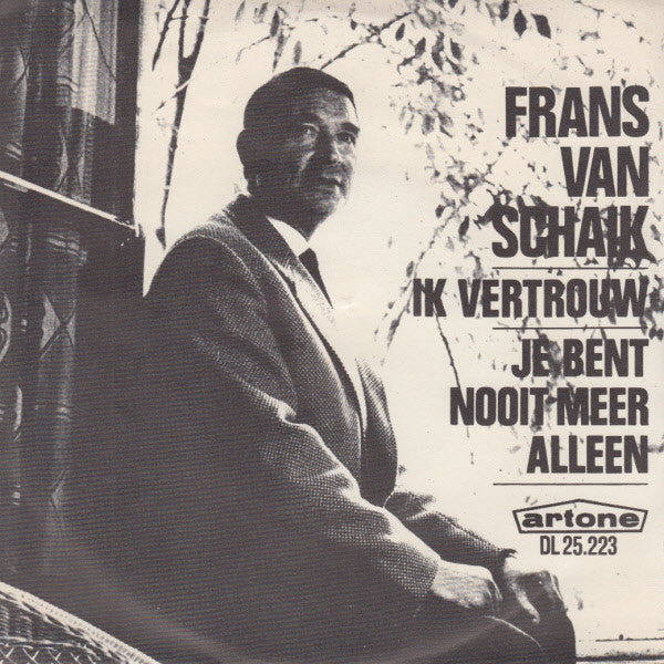 Frans van Schaik - Ik Vertrouw 04953 Vinyl Singles Vinyl Goed / Hoes Goed