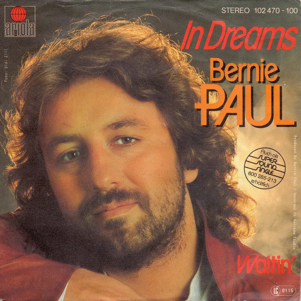 Bernie Paul - In Dreams 19849