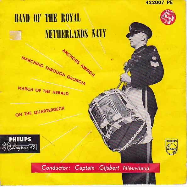 Marinierskapel der Koninklijke Marine - Anchors Aweigh 42544 Vinyl Singles EP Vinyl Goed / Hoes Goed