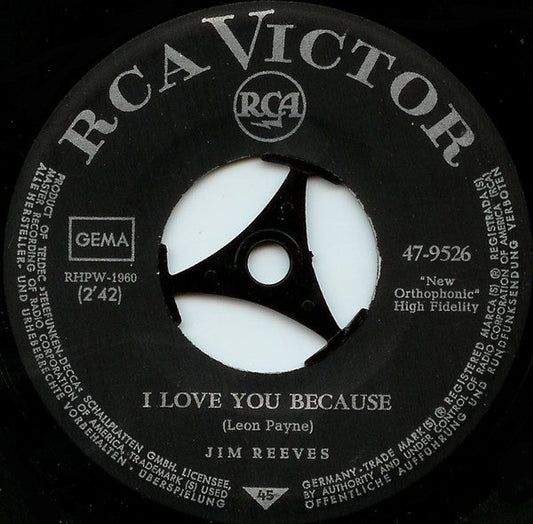 Jim Reeves - Ich liebe dich, weil 19338