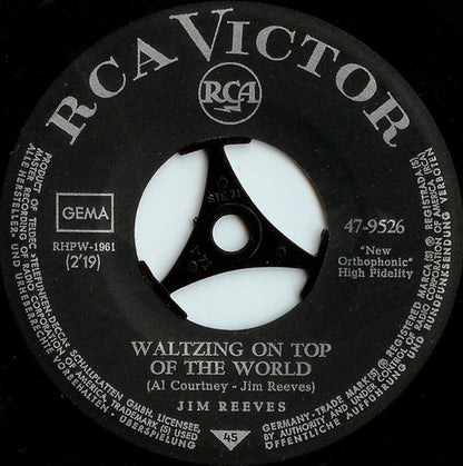 Jim Reeves - I Love You Because 42386 Vinyl Singles Vinyl Goed / Hoes Generic