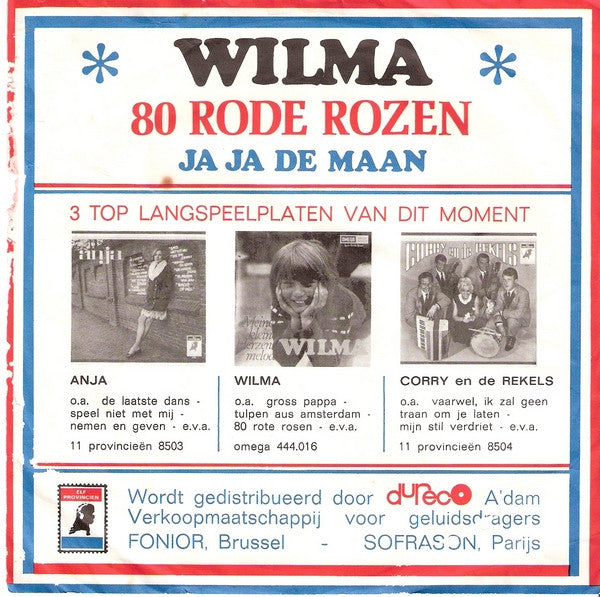 Wilma - 80 rote Rosen 22685