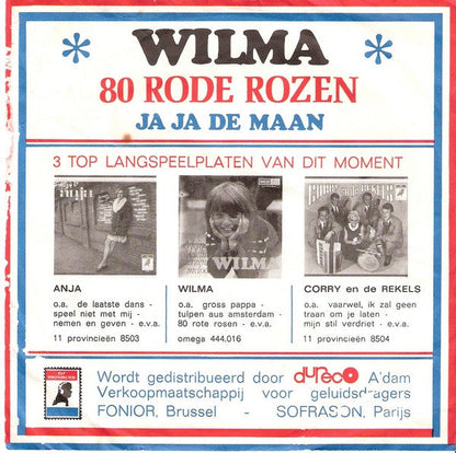 Wilma - 80 rote Rosen 22685