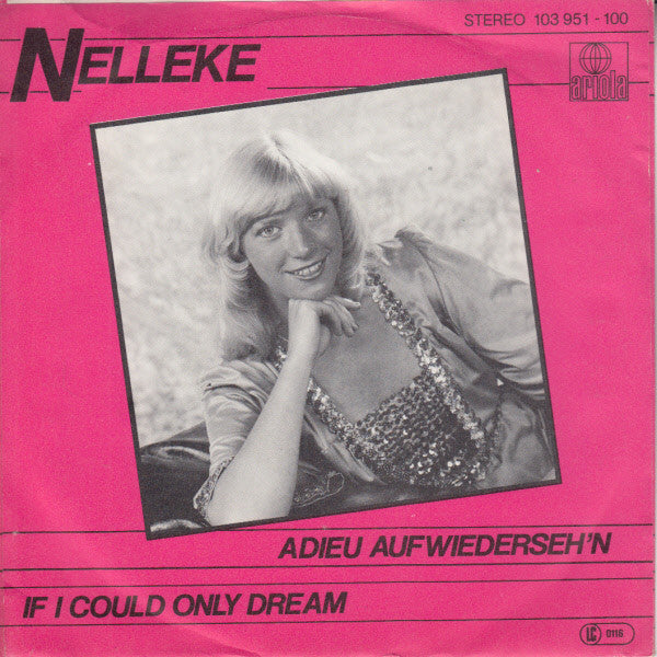 Nelleke - Adieu Auf Wiederseh'n 08250 Vinyl Singles Vinyl Goed / Hoes Goed