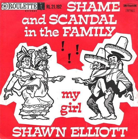Shawn Elliott - Shame And Scandal In The Family 41340 Vinyl Singles Vinyl Goed / Hoes Goed