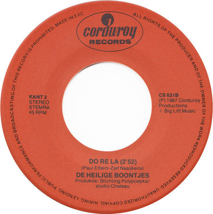 Heilige Boontjes - H.Adonis (Verlos Ons Van Simonis) Vinyl Singles Vinyl Zeer Goed / Hoesje Goed "VINYLSINGLES.NL"