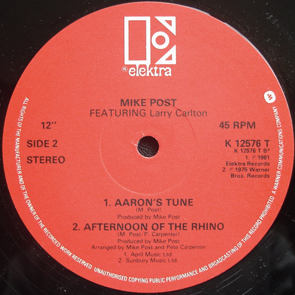 Mike Post Featuring Larry Carlton - The Theme From Hill Street Blues 22742