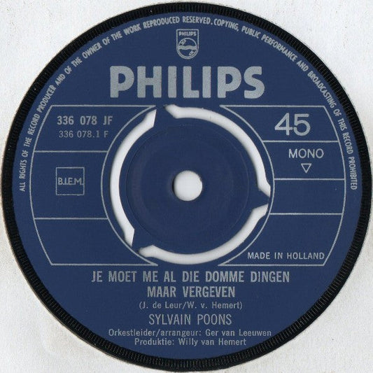 Sylvain Poons - Du musst mir all diese dummen Dinge verzeihen 31201