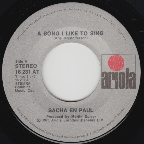 Sacha &amp; Paul – Ein Lied, das ich gerne singen würde 13608