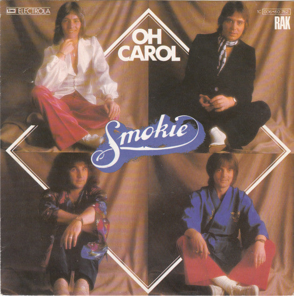 Smokie - Oh Carol 28115 Vinyl Singles Vinyl Goed / Hoes Goed