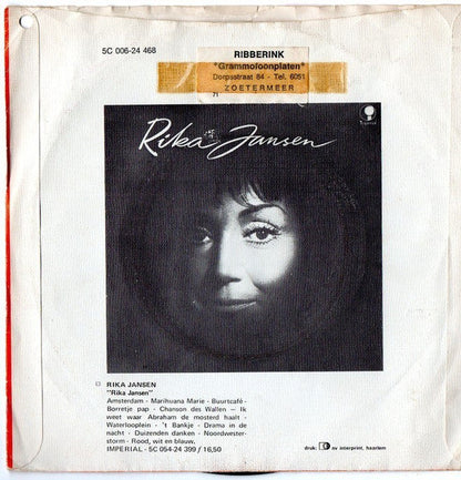 Rika Jansen - Ich weiß, woher Abraham den Senf bekommt 33144