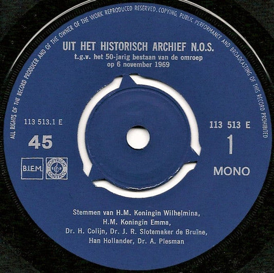 Paul de Waart - De Radio Toen 13429 Vinyl Singles EP Vinyl Goed / Hoes Generic