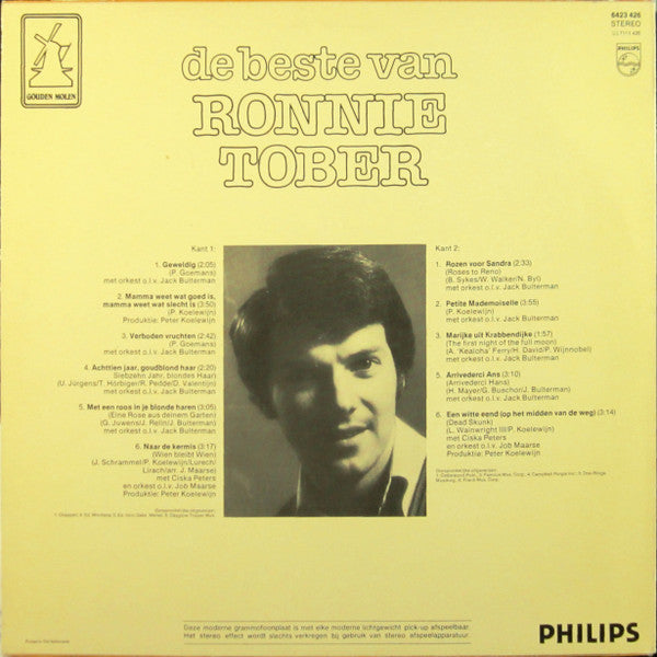 Ronnie Tober – The Best of Ronnie Tober (LP) 50281