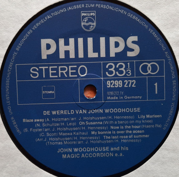 John Woodhouse – Die Welt von John Woodhouse (LP) 41963