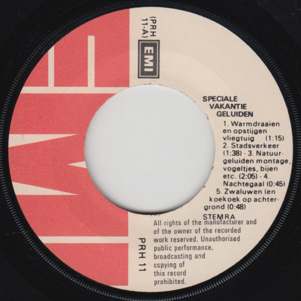 No Artist - Vakantie Geluiden 16449 Vinyl Singles Vinyl Goed / Hoes Goed