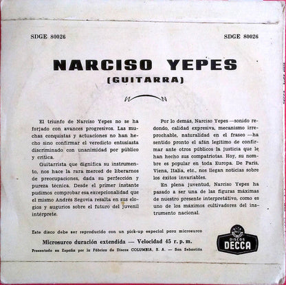 Narciso Yepes - Juegos Prohibidos 17222 Vinyl Singles Vinyl Goed / Hoes Goed