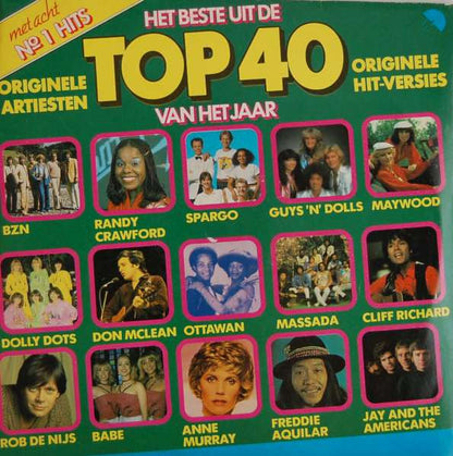 Various - Het Beste Uit De Top 40 Van Het Jaar (LP) 51763 Vinyl LP Dubbel Vinyl Goed / Hoes Zie Foto