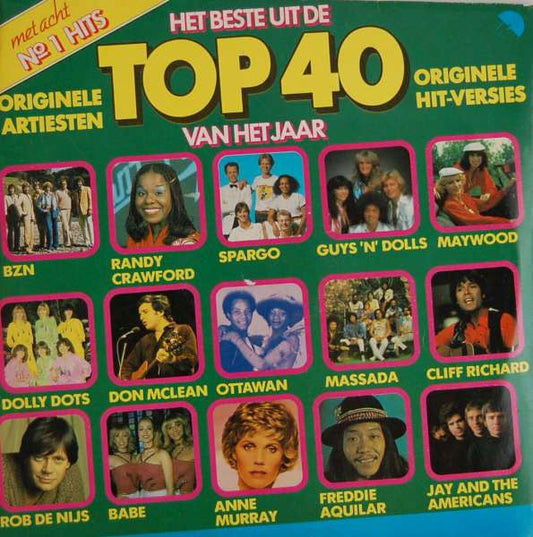 Various - Het Beste Uit De Top 40 Van Het Jaar (LP) 51763 Vinyl LP Dubbel Vinyl Goed / Hoes Zie Foto