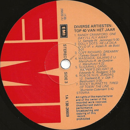 Various - Het Beste Uit De Top 40 Van Het Jaar (LP) 51763 Vinyl LP Dubbel Vinyl Goed / Hoes Zie Foto