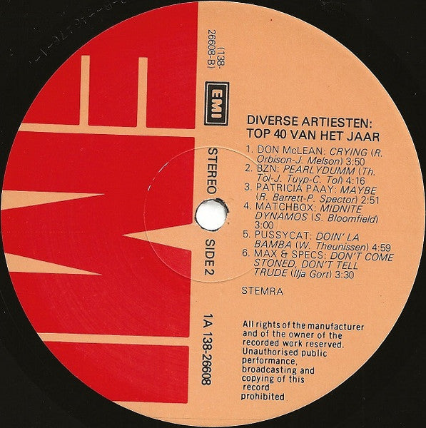 Various - Het Beste Uit De Top 40 Van Het Jaar (LP) 51763 Vinyl LP Dubbel Vinyl Goed / Hoes Zie Foto