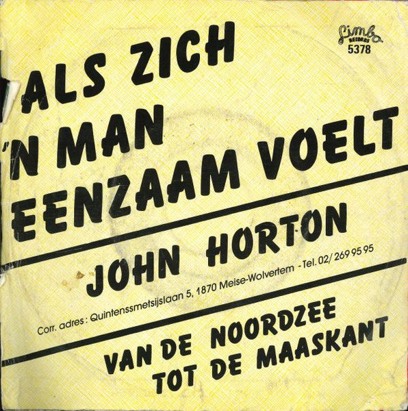 John Horton – Wenn ein Mann sich einsam fühlt 36029