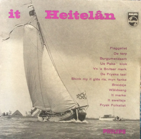 Boalserter Oratorium-Foriening En It Snitser Kantate-Koar - It Heitelân 39811 Vinyl Singles Vinyl Goed / Hoes Goed