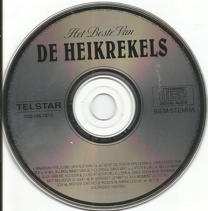 Heikrekels - Het Beste Van De Heikrekels (CD) 70420 Compact Disc Goede Staat