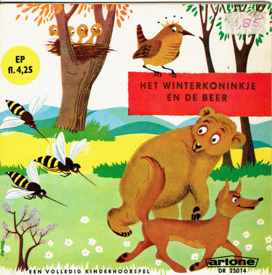 Henk Bakker - Het Winterkoninkje En De Beer Vinyl Singles Vinyl (G) <br> Hoes (F) "VINYLSINGLES.NL"