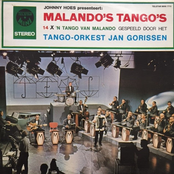 Tango Orkest Jan Gorissen - Malando's Tango's (LP) 46907 Vinyl LP JUKEBOXSINGLES.NL   