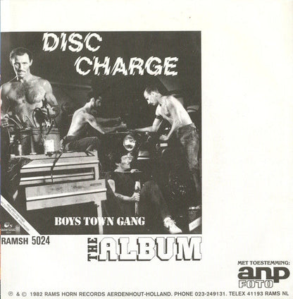 Boys Town Gang - Signed Sealed Delivered 45542 Vinyl Singles Vinyl Zeer Goed / Hoesje Goed "VINYLSINGLES.NL"