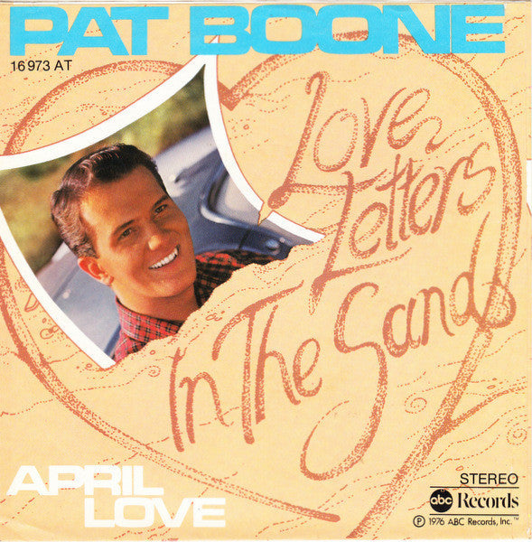 Pat Boone - Love Letters In The Sand 42208 Vinyl Singles Vinyl Goed / Hoes Goed