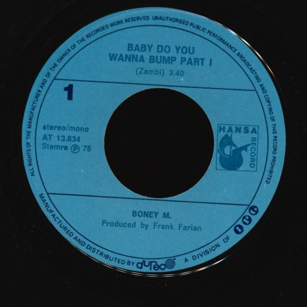 Boney M. - Baby Do You Wanna Bump 36228