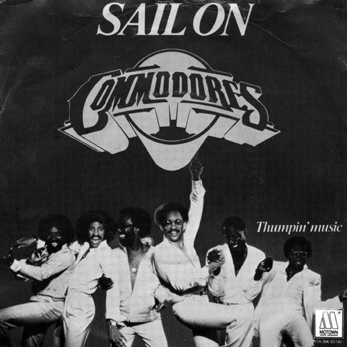 Commodores - Sail on 43417 Vinyl Singles Vinyl Zeer Goed / Hoesje Sticker "VINYLSINGLES.NL"