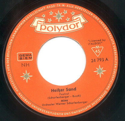 Mina - Heißer Sand 42279 Vinyl Singles Vinyl Goed / Hoes Generic