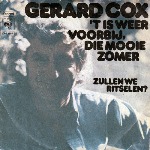 Gerard Cox - 't Is Weer Voorbij, Die Mooie Zomer 41950 Vinyl Singles Vinyl Goed / Hoes Goed