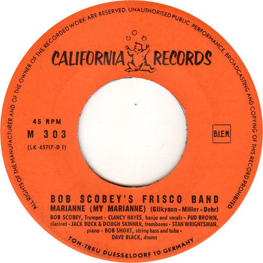 Bob Scobey's Frisco Band - Marianne 15845