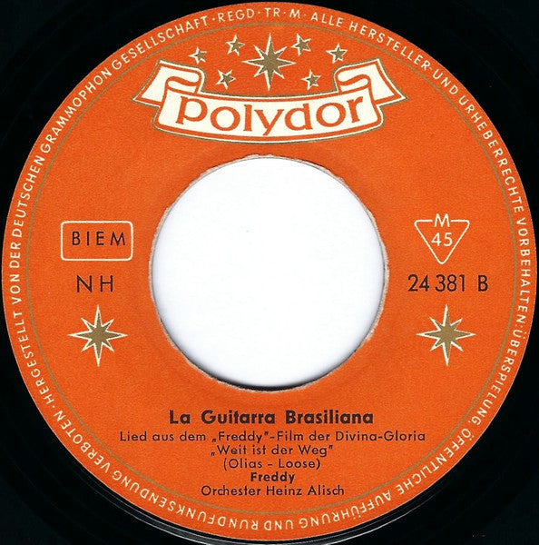 Freddy Quinn - Weit Ist Der Weg 42278 Vinyl Singles Vinyl Goed / Hoes Generic