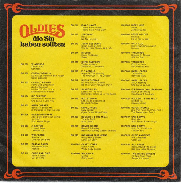 Chris Andrews - Hübsche Belinda 40484