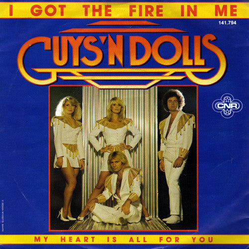 Guys 'N' Dolls - I Got The Fire In Me 19555 Vinyl Singles Vinyl Goed / Hoes Goed