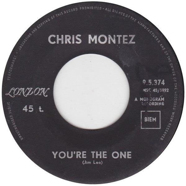 Chris Montez - Let's Dance 42257 Vinyl Singles Toevoegen Vinyl Goed / Hoes Generic