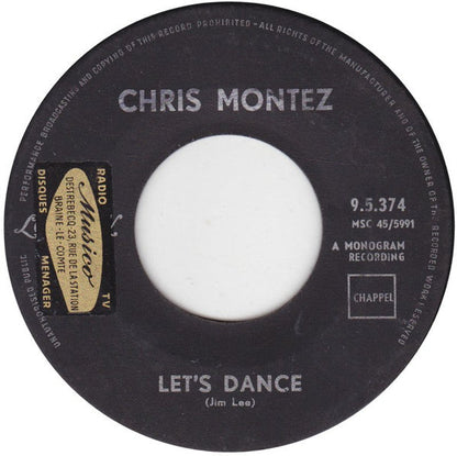 Chris Montez - Let's Dance 42257 Vinyl Singles Toevoegen Vinyl Goed / Hoes Generic