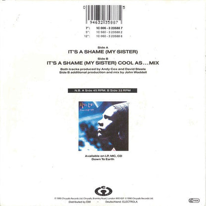 Monie Love mit True Image – It's A Shame (My Sister) 20587