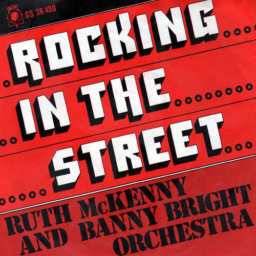 Ruth McKenny And Banny Bright Orchestra - Rocking In The Street 07662 Vinyl Singles Vinyl Goed / Hoes Goed
