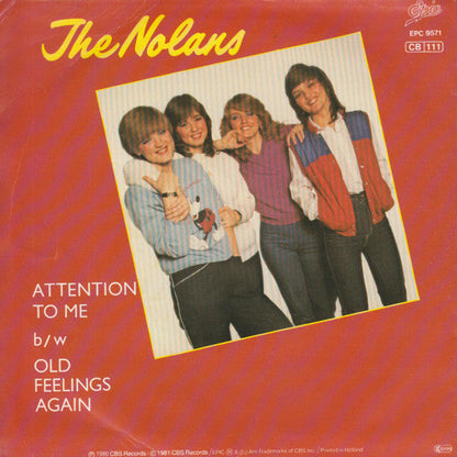 Nolans - Attention To Me 29370 Vinyl Singles Vinyl Goed / Hoes Goed