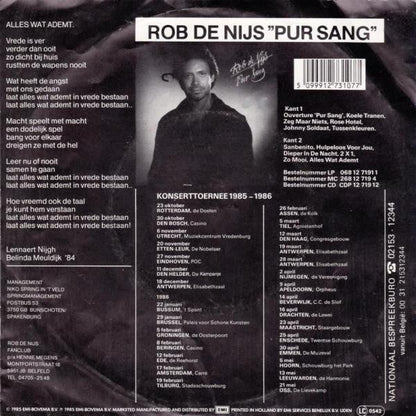Rob de Nijs - Alles Wat Ademt 43541 Vinyl Singles Vinyl Goed / Hoes Goed
