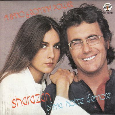 Al Bano & Romina Power - Sharazan Vinyl Singles Vinyl Zeer Goed / Hoesje Goed "VINYLSINGLES.NL"