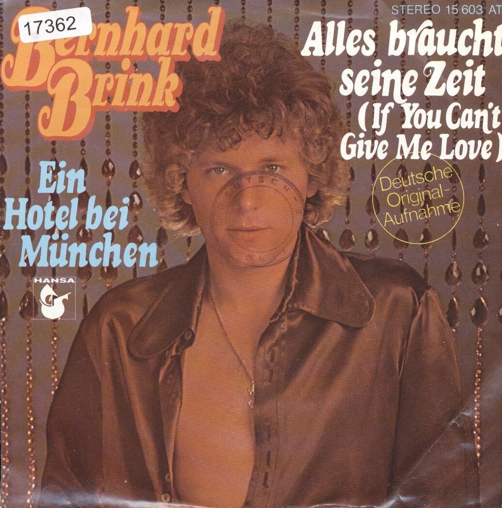 Bernhard Brink - Alles Braucht Seine Zeit 17362
